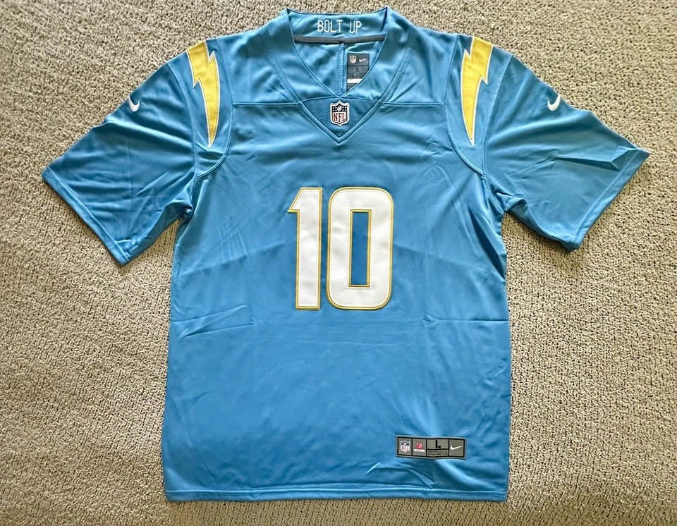 Camiseta de fútbol Herbert Chargers talla grande Foto 1 de 2