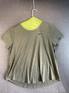 NIke Men's  T shirt 2x  Gray sports Casual - Picture 1 of 6
