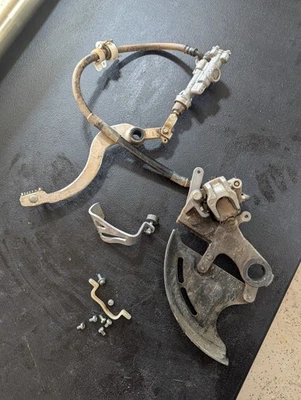 Manguera de pedal cilindro maestro pinza freno trasero honda crf450r crf 450 r 2005 05 Foto 1 de 2