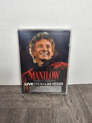 BARRY MANILOW Music and Passion Live From Las Vegas DVD 2-Disc Set 2006 NEW - Image 1 of 3