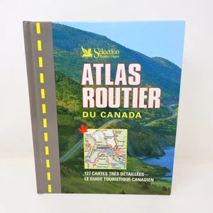 Atlas Routier du Canada Reader's Digest Français Cartes Road Atlas Guide 1990 HC - Bild 1 von 24
