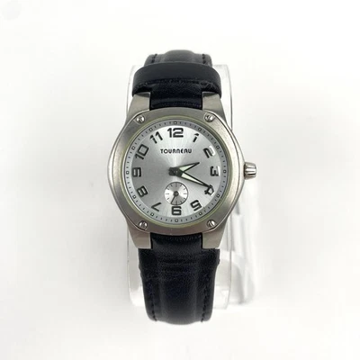 Tourneau for GAP Women's Wristwatch w/Genuine Leather Black Band - Image 1 of 4