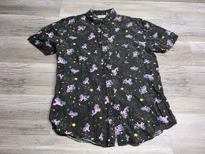 Camisa de Colección My Little Pony Para Hombres AOP Estampado Completo Galaxy Abotonada Talla Pequeña - Imagen 1 de 6