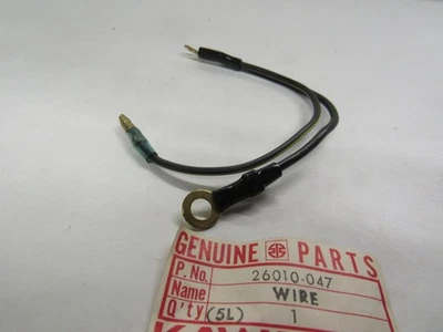 26010-047 NOS 川崎电池线接地 1976/1977 KZ400 特别版 — 第 1/2 张图片