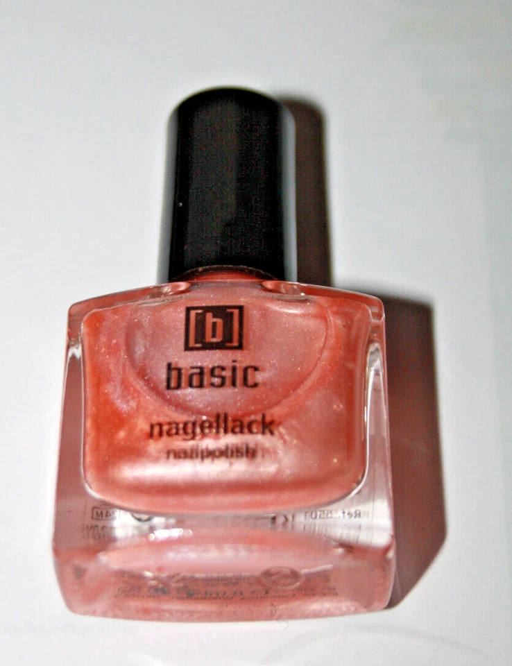 basic Nagellack, Nailpolih,  Farben, Metalltöne rose, 8 ml, interco Cosmetics Wi - Bild 1 von 1