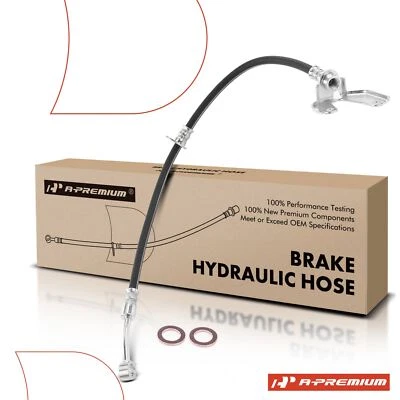 A-Premium Brake Hydraulic Hose Front Left for Honda Insight Automatic CVT trans - Image 1 of 4
