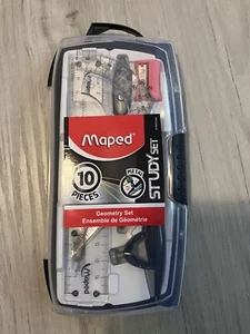 Juego de 10 piezas de geometría de estudio mapeado - NUEVO Set De Geometría, Nuevo 10 piezas - Imagen 1 de 3