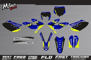 Grafik Kit für Sherco SE SEF 125 - 500 2009 2010 2011 Fluo Neon Gelb Aufkleber - Bild 1 von 6