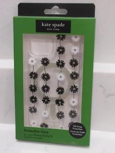 Kate Spade Iphone 15 14 13 Clear Protective Phone Case Magsafe Daisy Chain - Picture 1 of 1