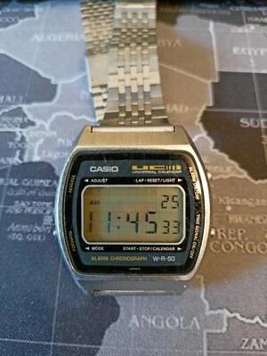 CASIO VINTAGE UC-50W Module 79 UNIVERSAL CALENDAR - Immagine 1 di 4