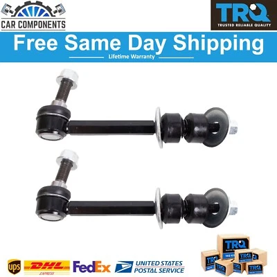 TRQ New Front Sway Bar Link Set Fits 2008-2018 Dodge Ram 2500 3500 4500 5500 - Image 1 of 4