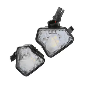 2PCS Led Side Mirror Puddle Light For Mercedes Benz B C E S CLA GLA GLK Class - Picture 1 of 9