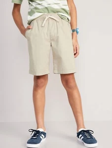Old Navy Kids Size Large Plus (10-12) Built-In Flex Straight Twill Jogger Shorts - Picture 1 of 6