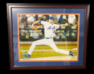 New York Mets Steven Matz Signed Framed 16x20 photo w/ JSA Cert - Image 1 of 3