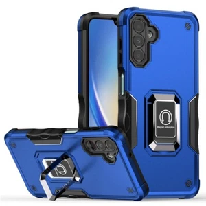 Military Grade Shockproof Hybrid Armor Case with Ring Grip for Samsung Galaxy - Picture 1 of 5