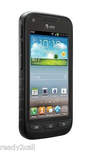 Samsung i547 Galaxy Rugby Pro Black 8GB WiFi AT&T Unlocked GSM SGH-I547