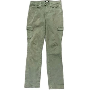 Paige Jeans Hoxton Ankle Skinny size 28 Army Green Cargo Skinny Jeans - Picture 1 of 9