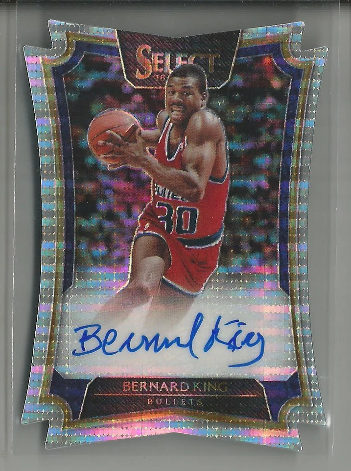 2016-17 Panini Select Die Cut Pulsar Autograph Card - Bernard King #ed. 3 / 49 - Image 1 of 1