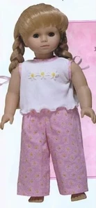 Gotz Daisy Pyjama passt 18" amerikanische Mädchenpuppen - Bild 1 von 2