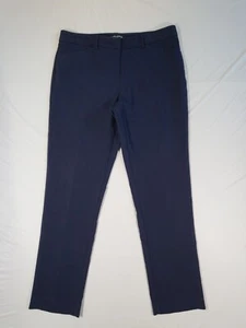 Pantalones para mujer Mario Serrani Italia talla 6 elásticos bolsillos al tobillo con panel abdominal - Imagen 1 de 13