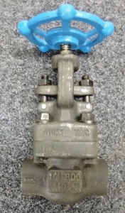 NEW! Class 800 Globe Valve, Socket x Socket, Carbon Steel, 1/4 in Pipe Size - Picture 1 of 2