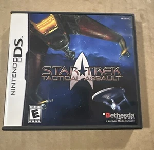 Star Trek Tactical Assault Nintendo DS Complete Tested Video Game Works Fine - Picture 1 of 12