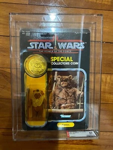 Vintage Star Wars Kenner POTF Paploo MOSC AFA 85 - Picture 1 of 7