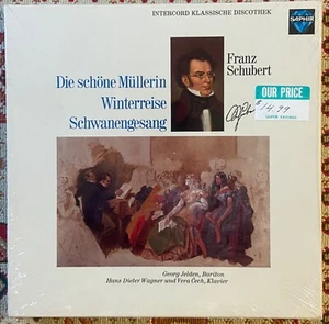 SCHUBERT - LIEDERZYKLEN 4LP BOX SET NEW SEALED DIE SCHONE MULLERIN WINTERREISE - Imagen 1 de 3