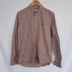 Next Herren Hemd M Größe M Kariert Rot Langarmshirt - Bild 1 von 6