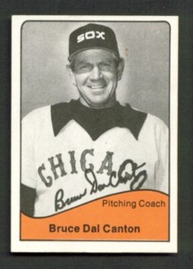 1979 TCMA Knoxville SOX #18 BRUCE DAL CANTON Coach HICKORY Pennsylvania 