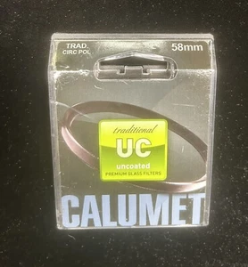 New Calumet 58mm Traditional Uncoated Circular Polarizer Filter SF58005 - Picture 1 of 3