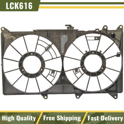 Cubierta del ventilador de refrigeración del radiador Dorman con tanque de botella de desbordamiento de refrigerante para IS300 Foto 1 de 3