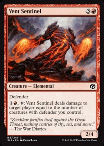 4 Vent Sentinel ~ Near Mint Iconic Masters 4x x4 Playset MTG Magic UltimateMTG R - Image 1 of 1