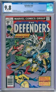 Defenders 47 CGC Graded 9.8 NM/MT Marvel Comics 1977 - Picture 1 of 2