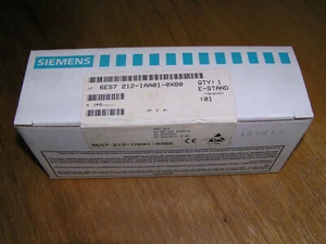 NEW old stock  - Siemens 6ES7212-1AA01-0XB0 E:01 Simatic S7-200 CPU212 8DI/6DO - Picture 1 of 3