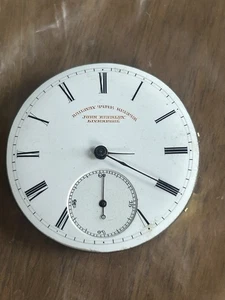 1860-1890 JOHN BEESLEY LIVERPOOL RAILWAY TIME KEEPER MOVEMENT ⏱️Antik - Bild 1 von 7