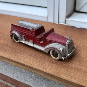 Pompier Fire Truck Very Rare Tootsie Toy 1930s No Driver Vintage - Picture 1 of 24