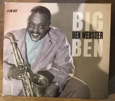 Ben Webster - Big Ben - 4-Disc CD Set Jazz Tenor Saxophonist - Image 1 of 4