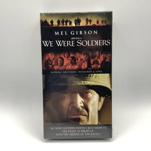 NEW We Were Soldiers (VHS, 2002) Mel Gibson Sealed Paramount Tape - Picture 1 of 10