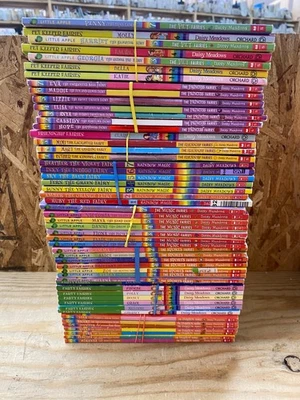 Bulk of 8 full sets of Rainbow Fairies - GOOD - Image 1 of 3