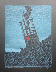 Dan McCarthy signierter Druck - Good Morning Captain - #91 von 555 - April 2013 - Bild 1 von 5