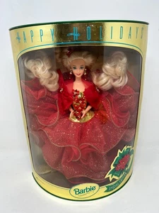 Barbie Holiday Christmas 1993 Happy Holidays Barbie - Bild 1 von 6