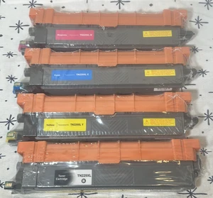 4PK TN229 TN229XL Toner Set BK C M Y for Brother HL-L3280CDW MFC-L3780CDW - Picture 1 of 5