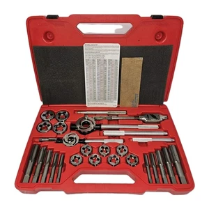 Snap On Tools USA 25pz. SAE Set di rubinetti e matrici pollici Imperial Cosse fine TD9902B - Foto 1 di 7