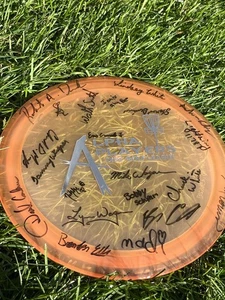 Innova Champion Roadrunner Distance Driver Disc Golf Patent No. 4,568,297 Orange - Picture 1 of 24