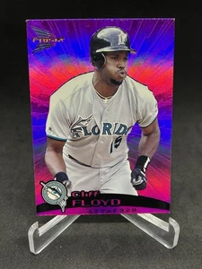 1999 PACIFIC PRISM HOLOGRAPHIC PURPLE #60 CLIFF FLOYD /320 Marlins - Picture 1 of 3