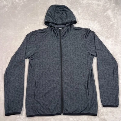 Uniqlo SPRZ NY Sudadera con Capucha Para Hombre Talla Grande Gris Negro Cremallera Completa Ligera Informal Foto 1 de 4