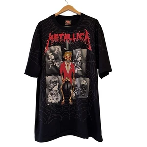 METALLICA vintage 1992 DAMAGE INC t shirt AOP all over print PUSHEAD REPRINT 3XL - Picture 1 of 7