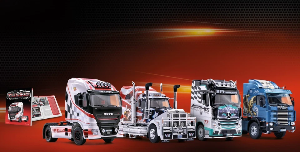 MOTRICI TRUCK TUNING COLLECTION HACHETTE 1:43 - Scegli dal Menu - Immagine 1 di 1
