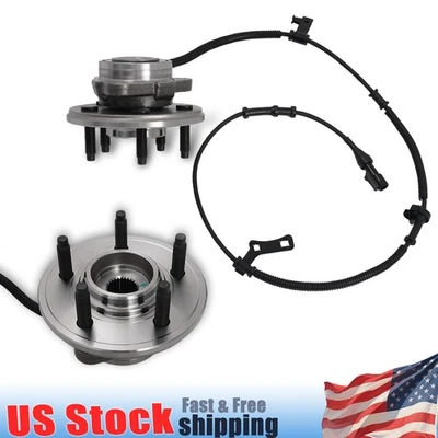 Buje y cojinete de rueda delantera 2 piezas para Ford Explorer Sport Trac 2007 2008 2009 2010 Foto 1 de 4